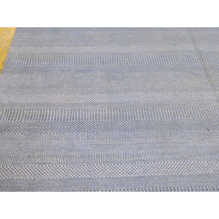 9.2 x 12.3 Gray Light Blue Grasses