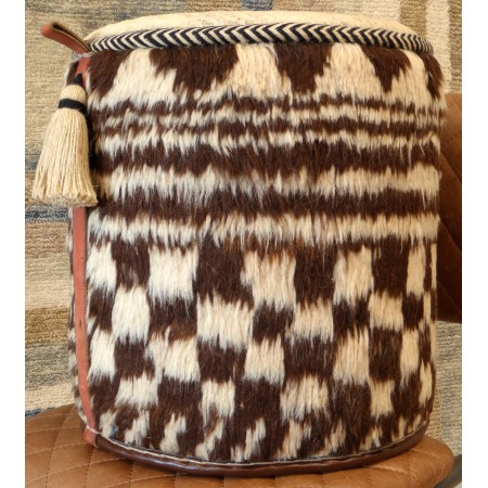 Zollanvari 1 Foot  Round Zigorat Stool
