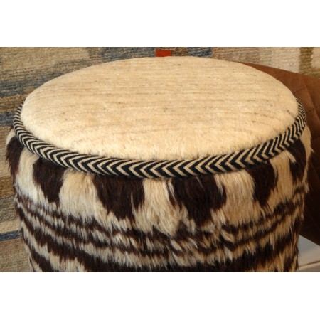 Zollanvari 1 Foot  Round Zigorat Stool