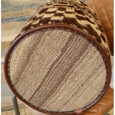 Zollanvari 1 Foot  Round Zigorat Stool